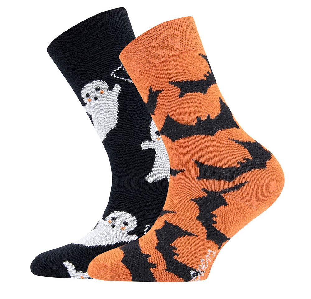 Ewers Socken Socken 2er Pack Fledermäuse/Gespenster (2-Paar) von Ewers