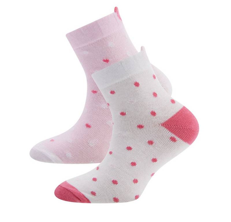 Ewers Socken Socken 2er Pack Herz/Punkte (2-Paar) von Ewers