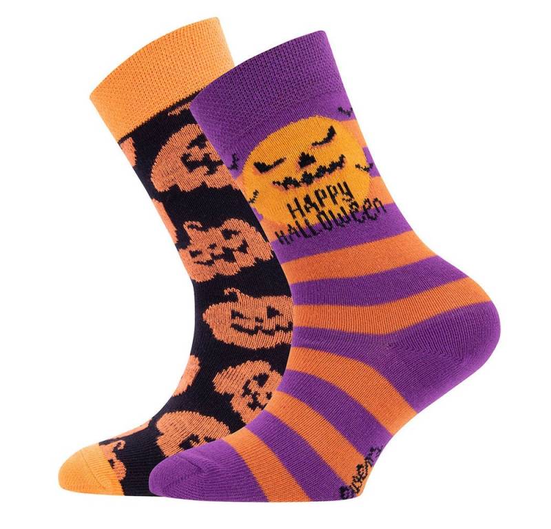 Ewers Socken Socken 2er Pack Kürbis/Halloween (2-Paar) von Ewers