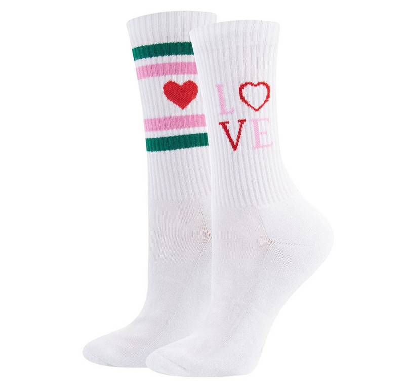 Ewers Socken Socken 2er Pack Love/Herz (2-Paar) von Ewers