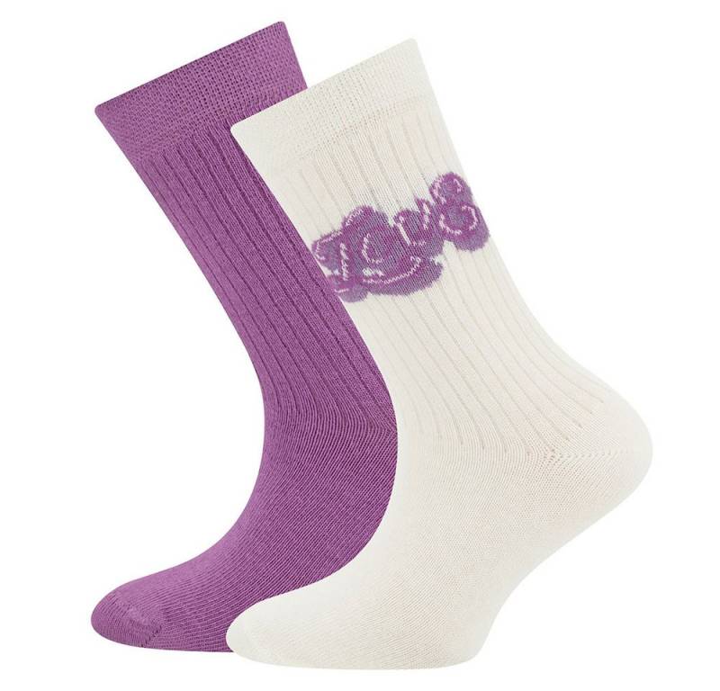 Ewers Socken Socken 2er Pack Love/Rippe (2-Paar) von Ewers