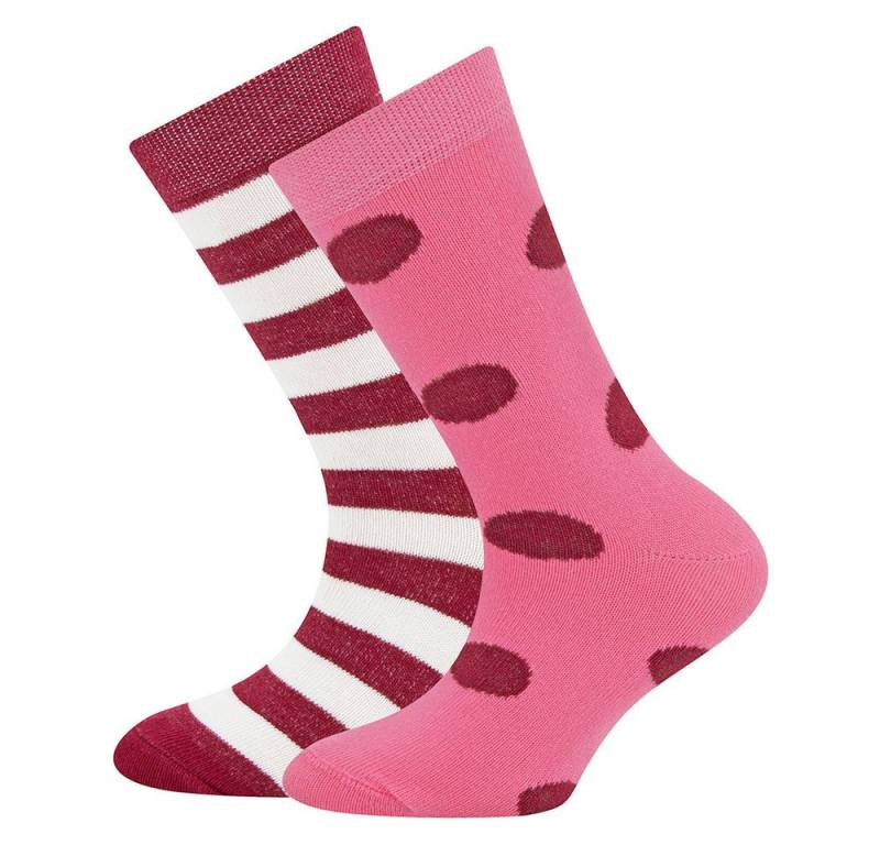 Ewers Socken Socken 2er Pack Punkte/Ringel (2-Paar) von Ewers