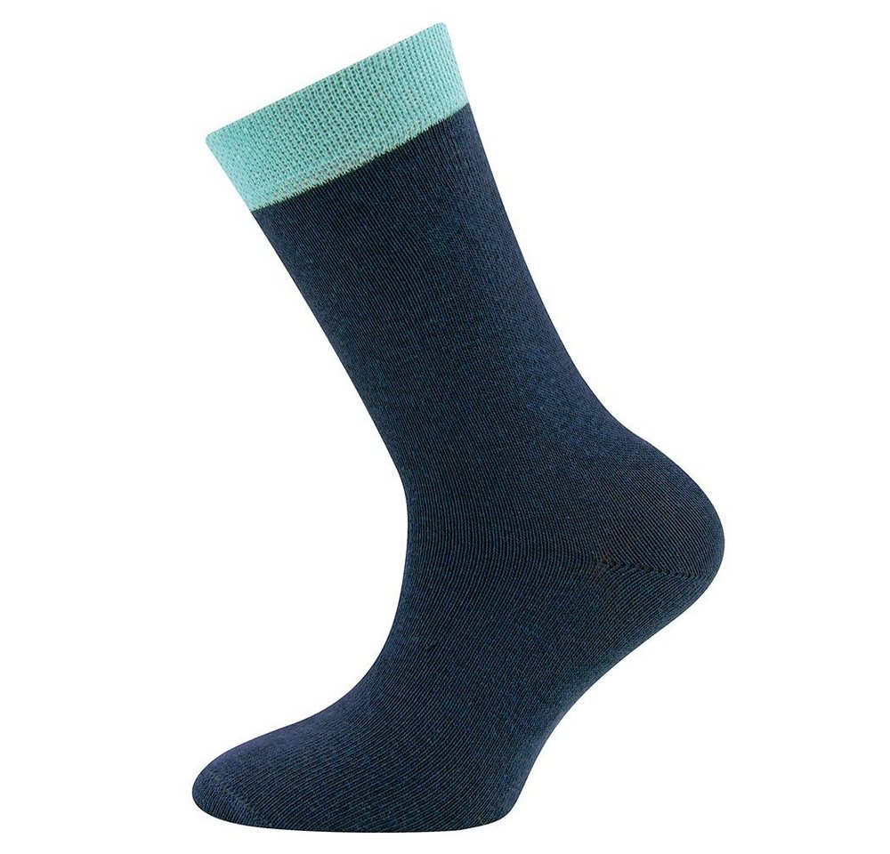 Ewers Socken Socken 2er Pack Punkte/Uni (2-Paar) von Ewers