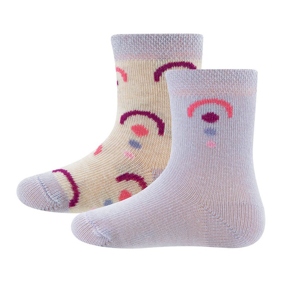Ewers Socken Socken 2er Pack Regenbogen (2-Paar) von Ewers