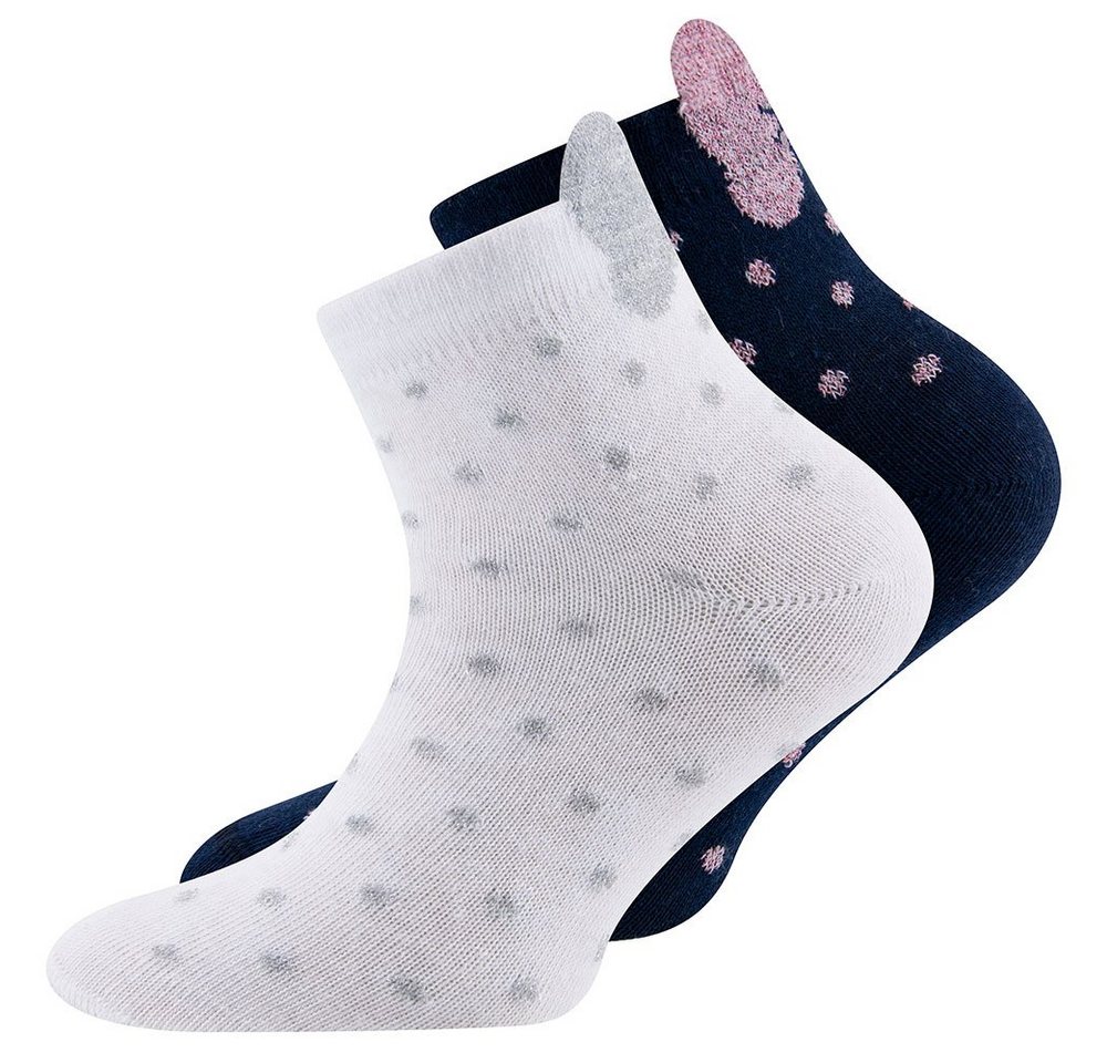 Ewers Socken Socken Schleife Kurzschaft (2-Paar) von Ewers