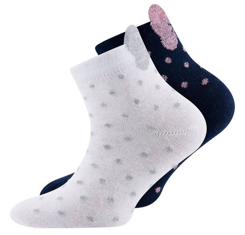 Ewers Socken Socken Schleife Kurzschaft (2-Paar) von Ewers