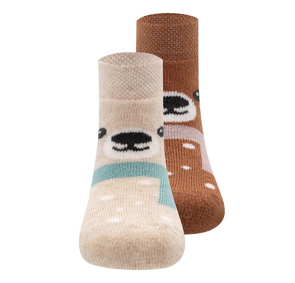 Ewers Socken Socken 2er Pack Thermo Teddygesicht (2-Paar) von Ewers