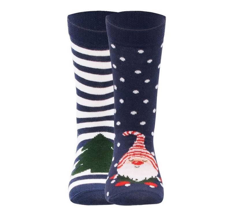 Ewers Socken Socken 2er Pack Xmas Wichtel/Tanne (2-Paar) von Ewers
