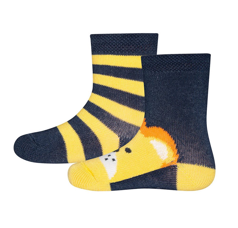 Ewers Socken Socken 2er Pack Löwe/Ringel (2-Paar) von Ewers