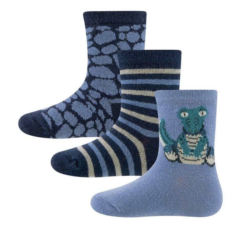 Ewers Socken Socken 3er Pack Krokodil (3-Paar) von Ewers