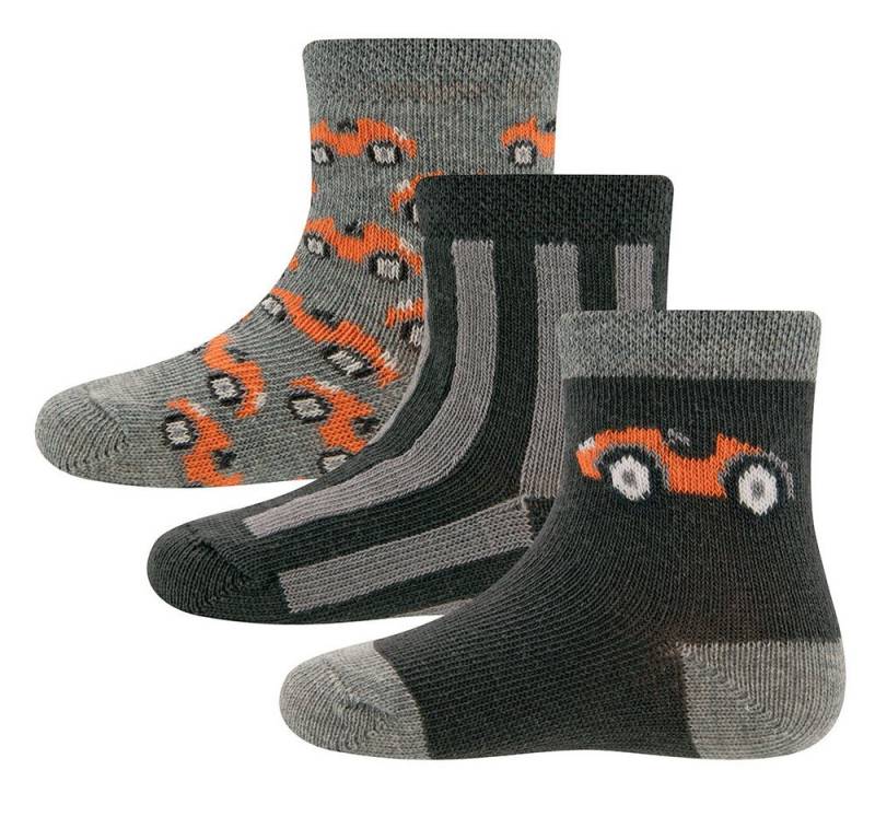 Ewers Socken Socken 3er Pack Rennauto (2-Paar) von Ewers