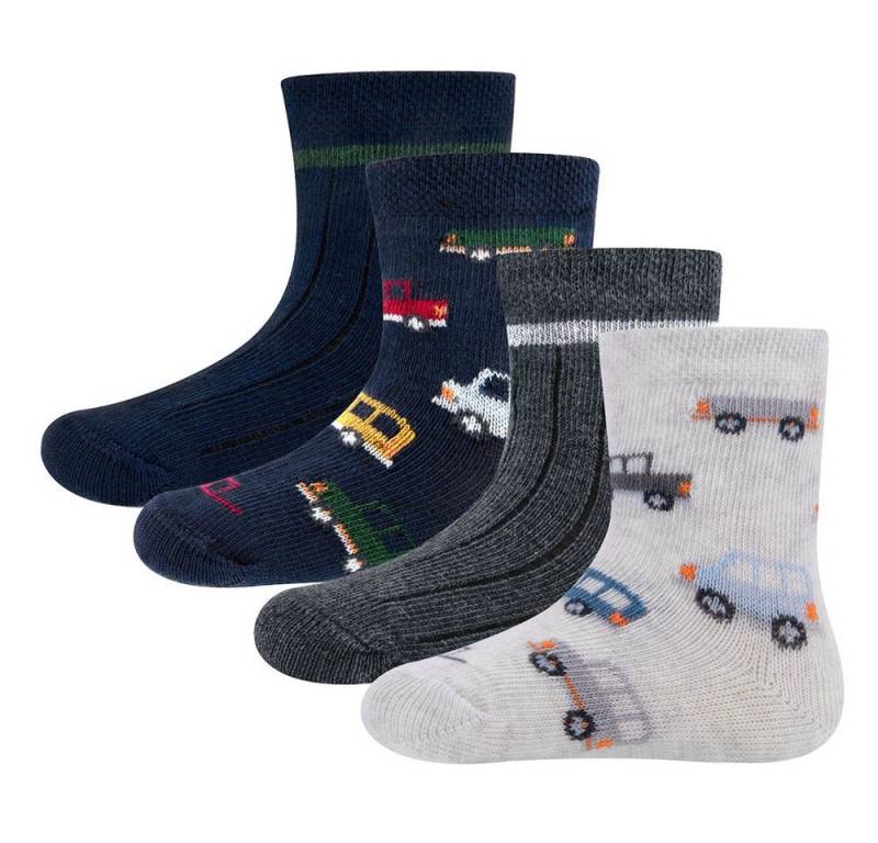 Ewers Socken Socken 4er Pack Autos (4-Paar) von Ewers