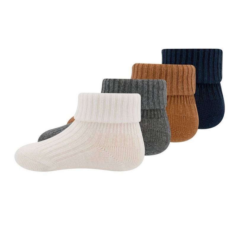 Ewers Socken Socken Rippe/Umschlag (4-Paar) von Ewers