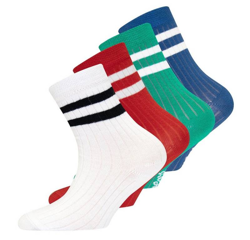 Ewers Socken Socken 4er Pack Rippe (4-Paar) von Ewers