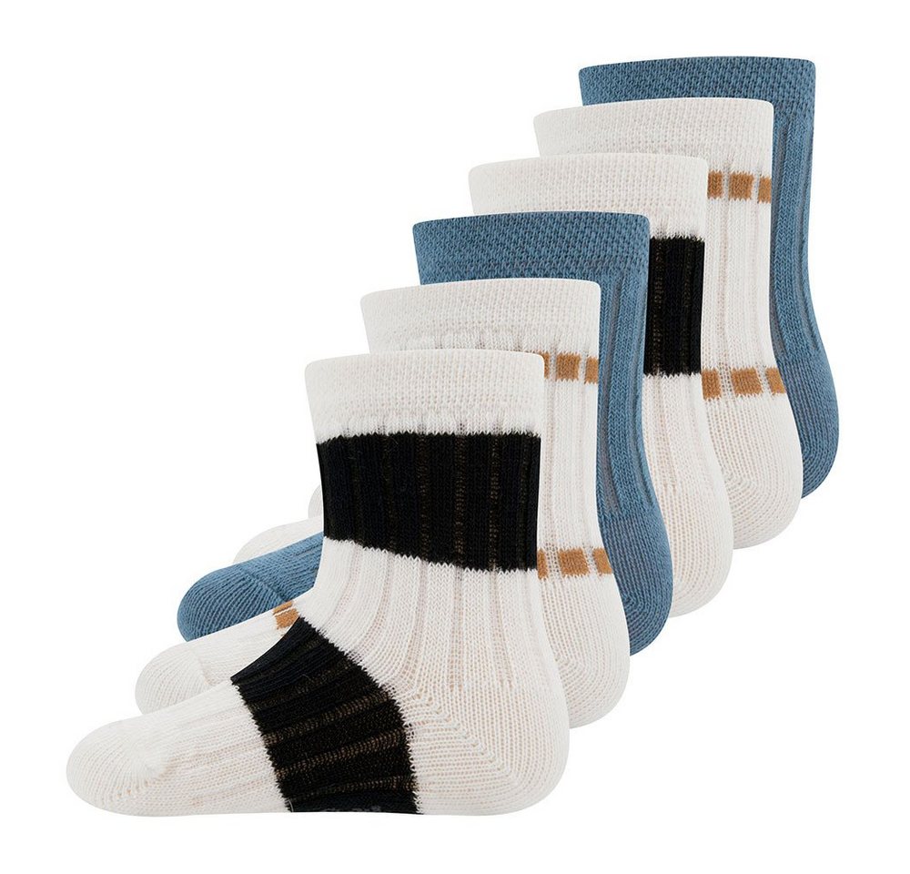 Ewers Socken Socken Rippe/Ringel (6-Paar) von Ewers