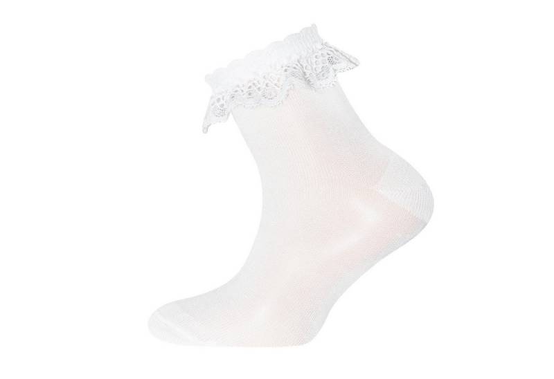 Ewers Socken Socken merc.Baumwolle mit Spitze von Ewers