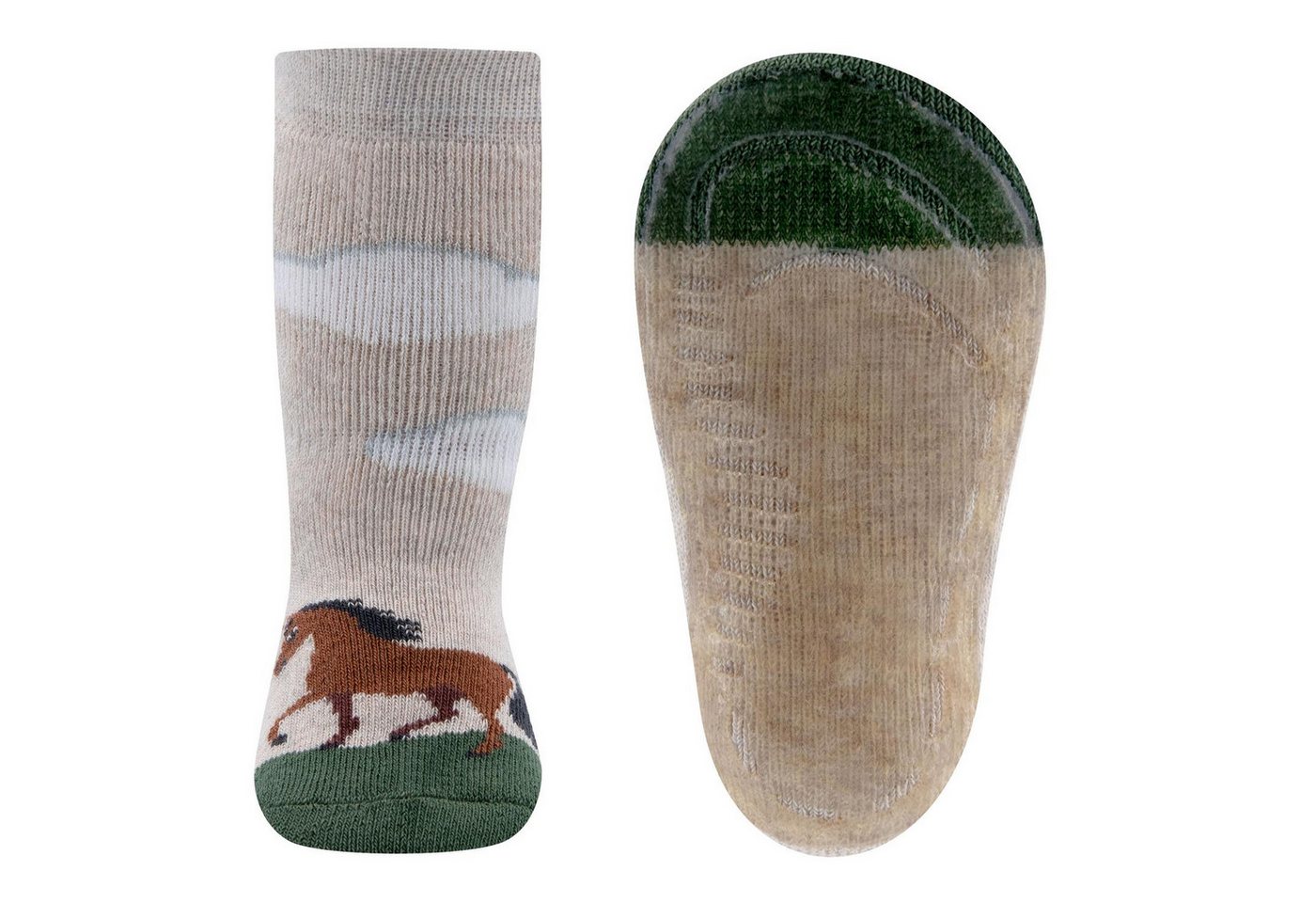 Ewers Socken Stoppersocken SoftStep Pferd von Ewers
