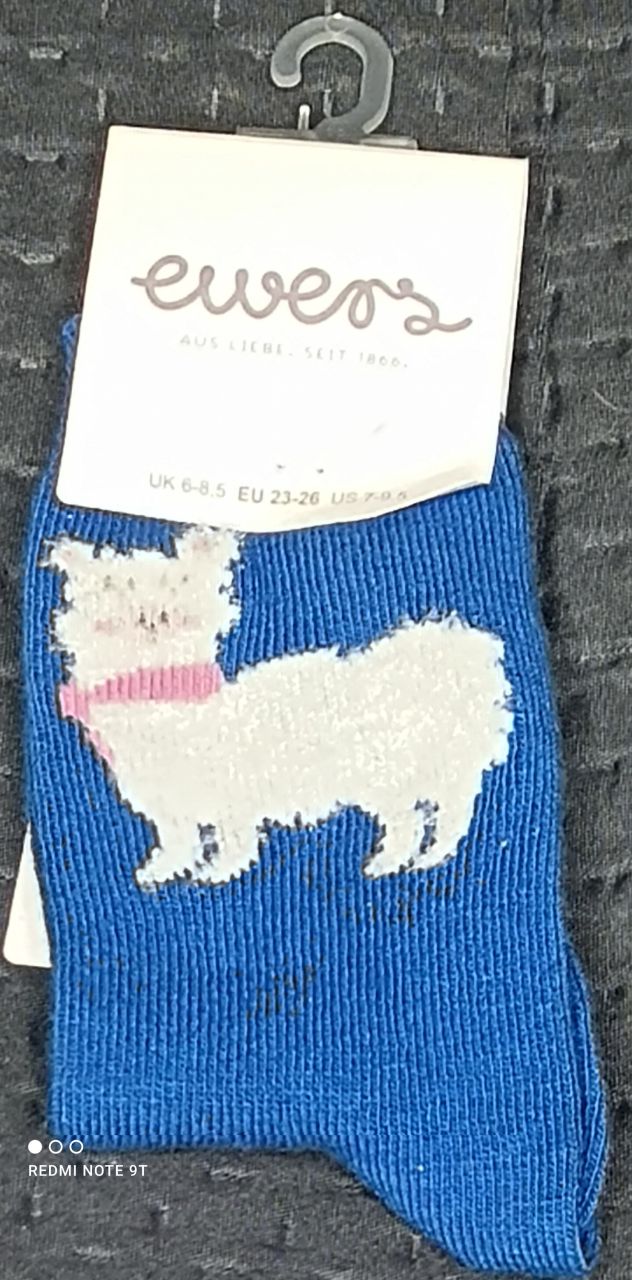 Ewers Socken blau Mädchen von Ewers