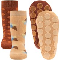 Ewers Stoppersocken 2er-Pack Eis/Punkte apricot/kupfer Ewers Stoppersocken 2er-Pack Eis/Punkte apricot/kupfer von Ewers