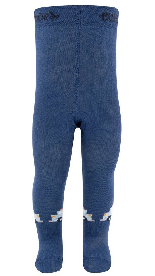 Ewers Strickstrumpfhose Ewers Jungen Strumpfhose Kran passerina blau 90 DEN (1 St) von Ewers