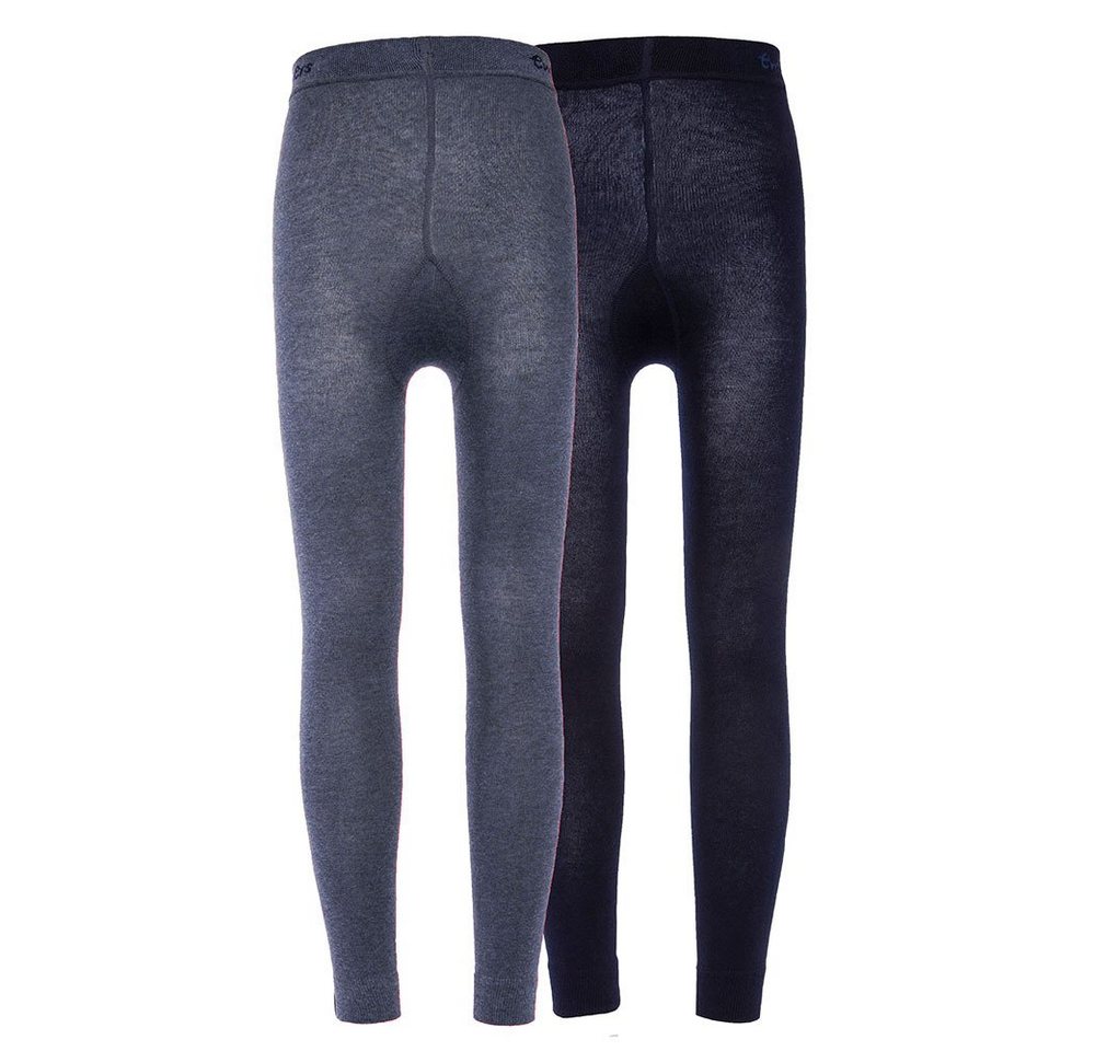 Ewers Strickstrumpfleggings Legging 2er Pack Uni (2 St) von Ewers