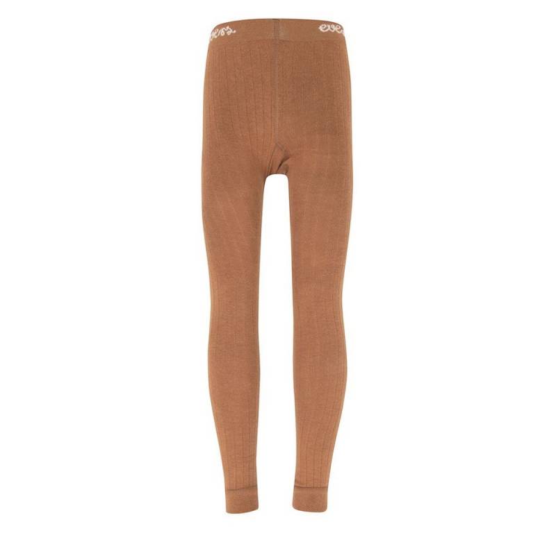 Ewers Strickstrumpfleggings Legging GOTS Rippe von Ewers