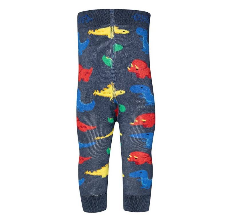 Ewers Strickstrumpfleggings Thermolegging Dinos von Ewers