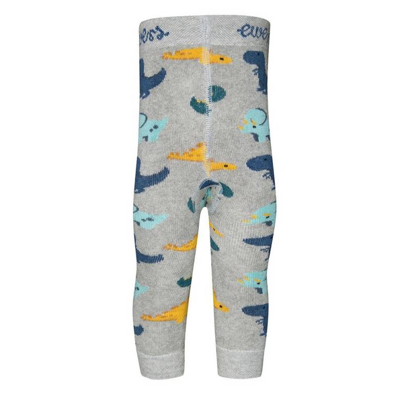 Ewers Strickstrumpfleggings Thermolegging Dinos von Ewers