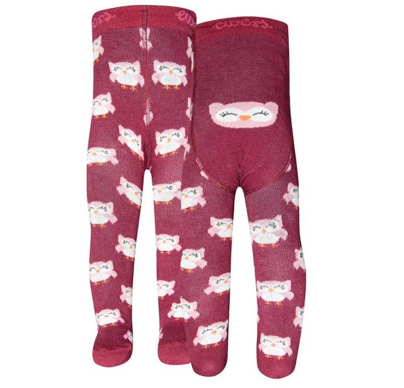 Ewers Strumpfhose Strumpfhose Eule 80% Baumwolle, 18% Polyamid, 2% Elasthan von Ewers