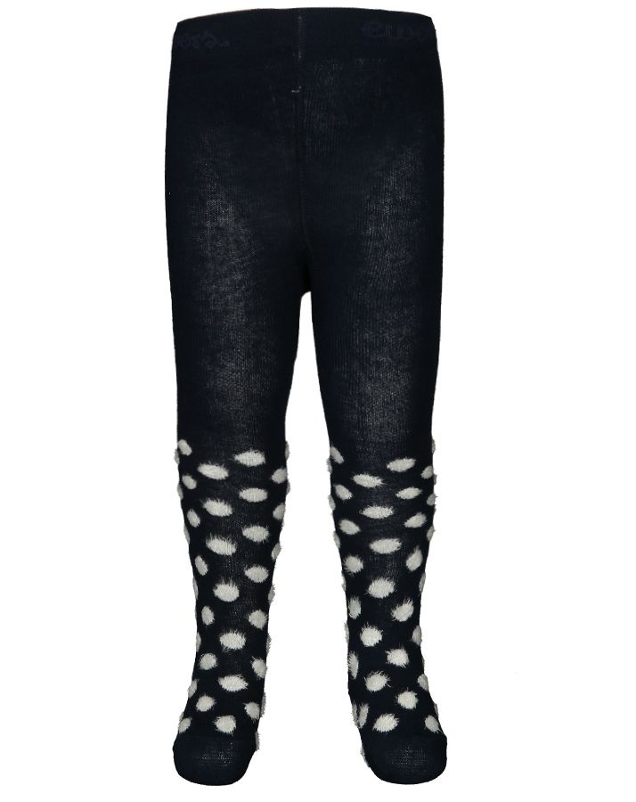Ewers Strumpfhose Punkte Mädchen navy von Ewers