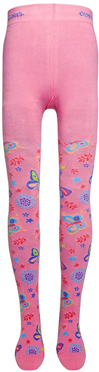 Ewers Strumpfhose Schmetterlinge pink von Ewers