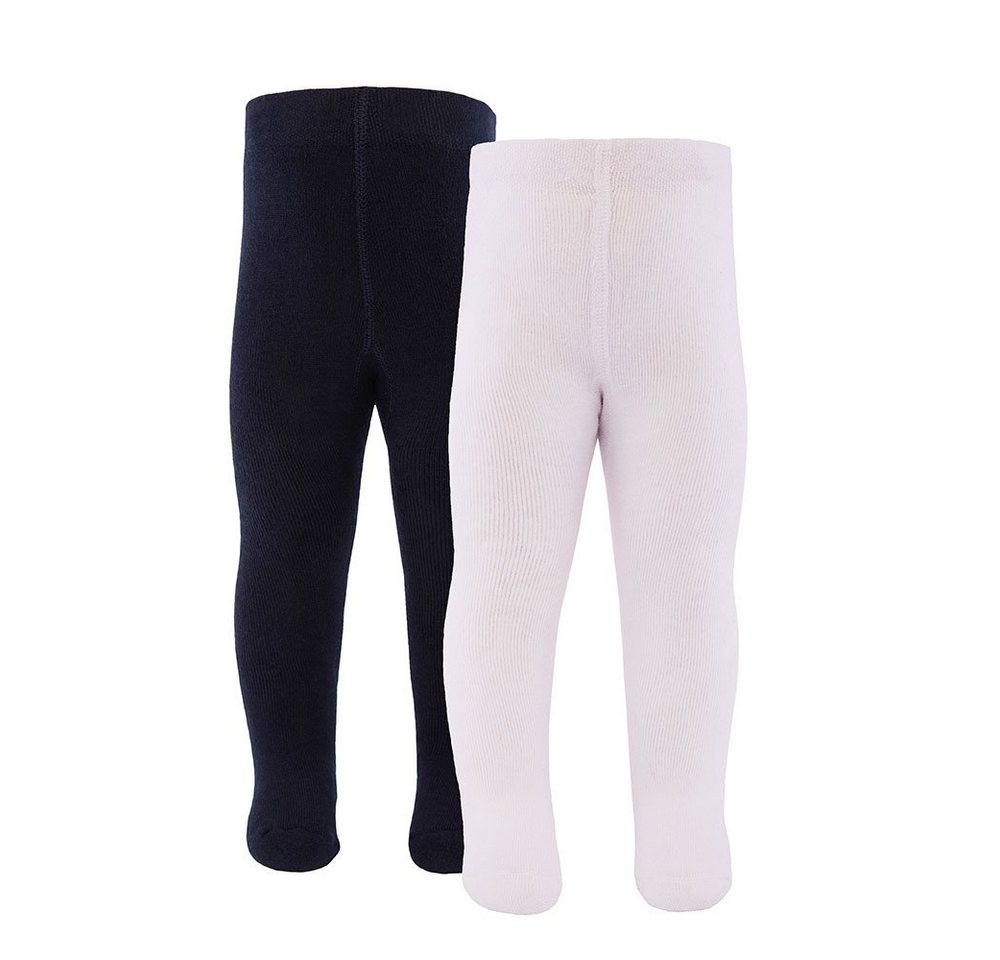 Ewers Strumpfhose Strumpfhose 2er Pack 98% Baumwolle (2 St. 2er-Set) 98% Baumwolle, 2% Elasthan von Ewers