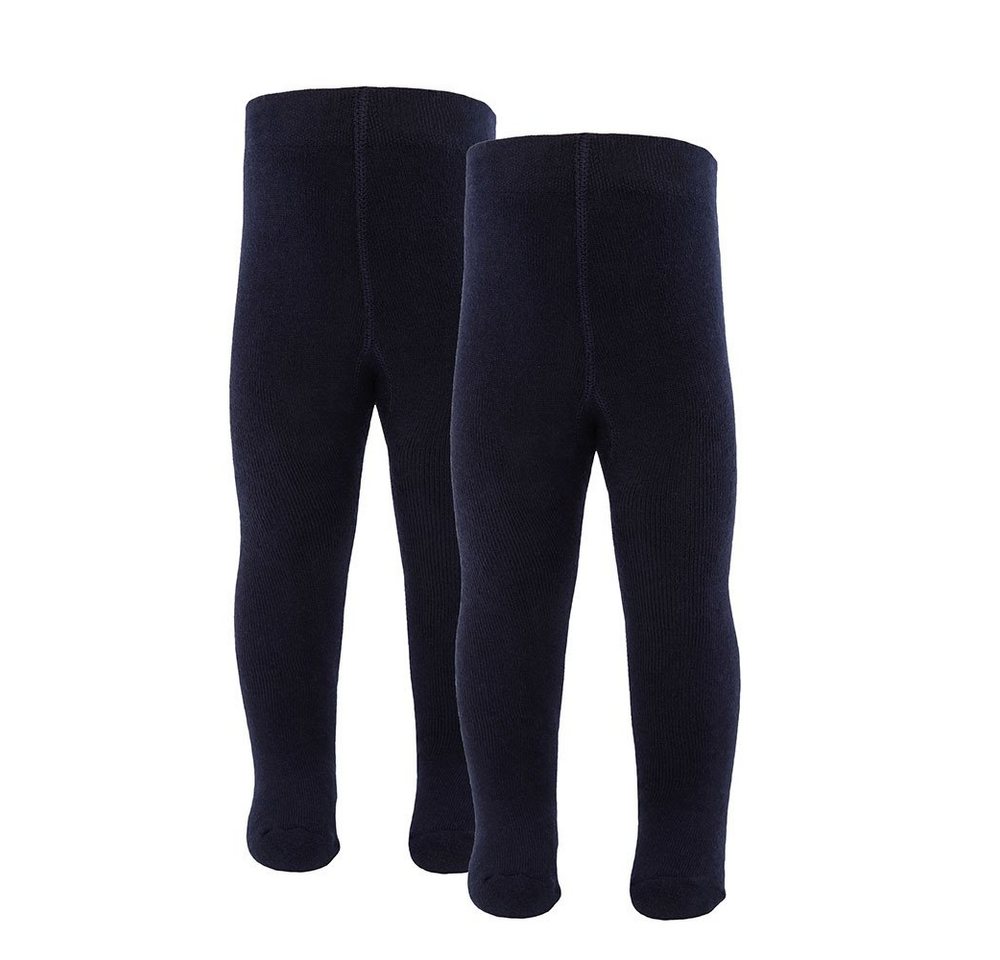 Ewers Strumpfhose Strumpfhose 2er Pack 98% Baumwolle (2 St. 2er-Set) 98% Baumwolle, 2% Elasthan von Ewers