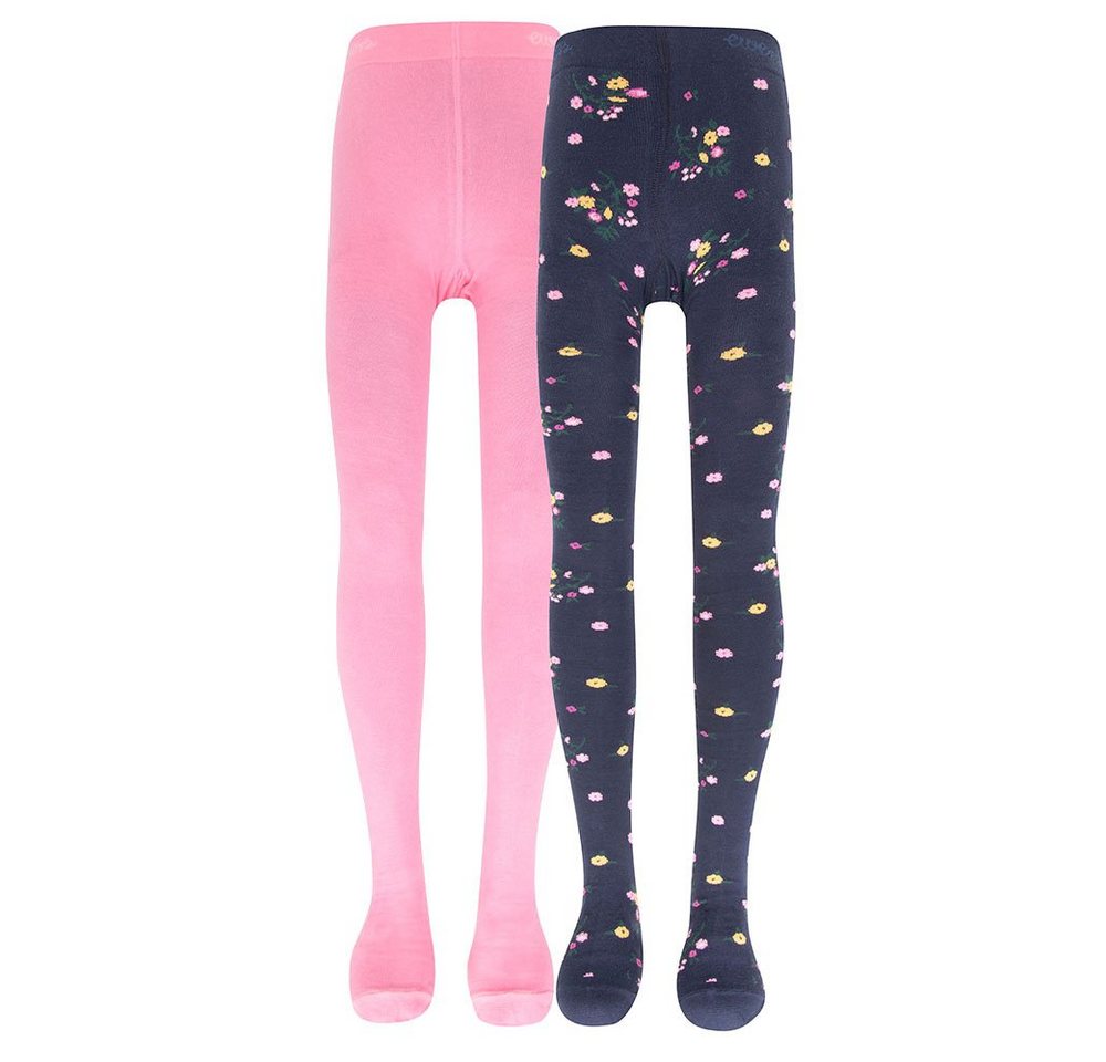 Ewers Strumpfhose Strumpfhose 2er Pack Blümchen (2 St. 2er-Set) 80% Baumwolle, 18% Polyamid, 2% Elasthan Ewers Strumpfhose Strumpfhose 2er Pack Blümchen (2 St. 2er-Set) 80% Baumwolle, 18% Polyamid, 2% Elasthan von Ewers