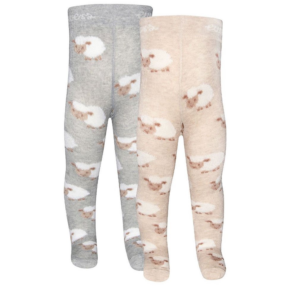 Ewers Strumpfhose Strumpfhose GOTS Schäfchen (2 St. 2er-Set) 98% Baumwolle kbA, 2% Elasthan Ewers Strumpfhose Strumpfhose GOTS Schäfchen (2 St. 2er-Set) 98% Baumwolle kbA, 2% Elasthan von Ewers