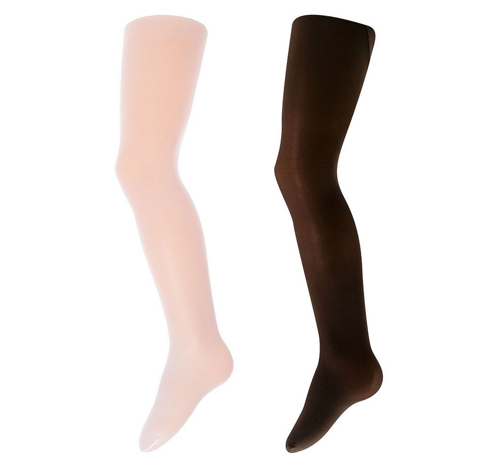 Ewers Strumpfhose Strumpfhose 2er Pack Microtouch 40 (2 St. 2er-Set) 92% Polyamid, 8% Elasthan von Ewers