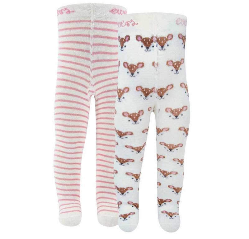 Ewers Strumpfhose Strumpfhose 2er Pack Reh (2 St. 2er-Set) 80% Baumwolle, 18% Polyamid, 2% Elasthan von Ewers