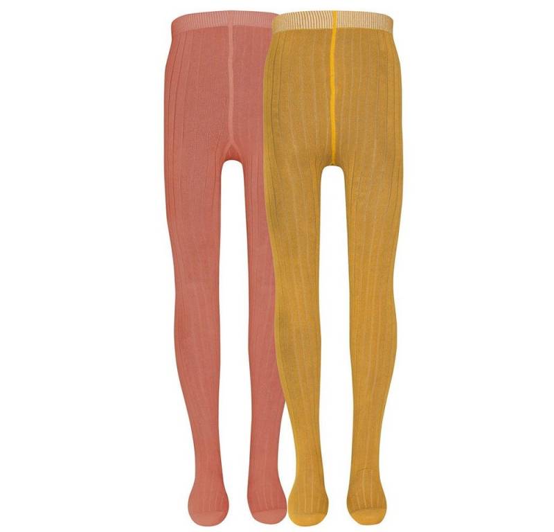 Ewers Strumpfhose Strumpfhose 2er Pack Rippe (2 St. 2er-Set) 77% Baumwolle, 21% Polyamid, 2% Elasthan von Ewers