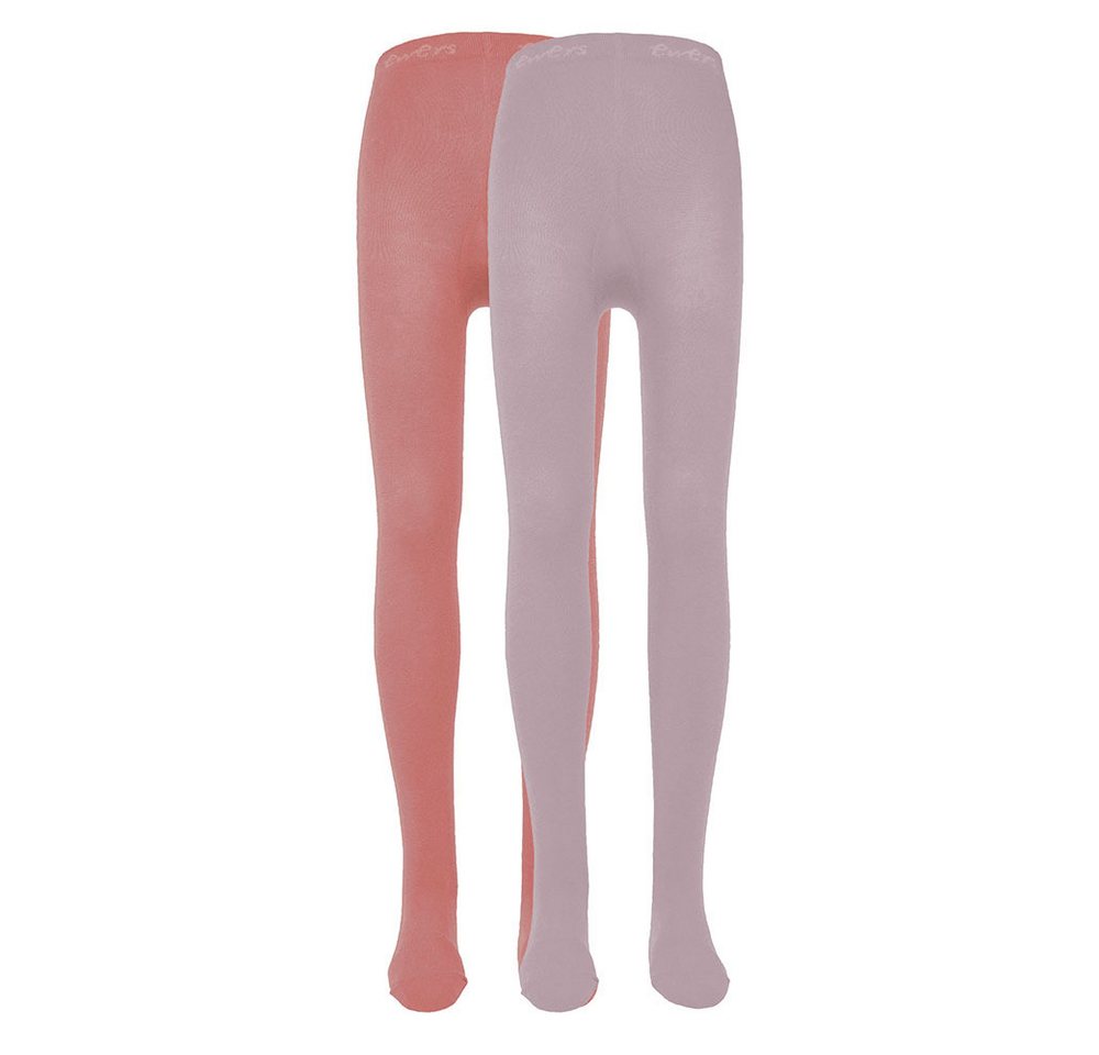Ewers Strumpfhose Strumpfhose 2er Pack Uni (2 St. 2er-Set) 80% Baumwolle, 18% Polyamid, 2% Elasthan von Ewers