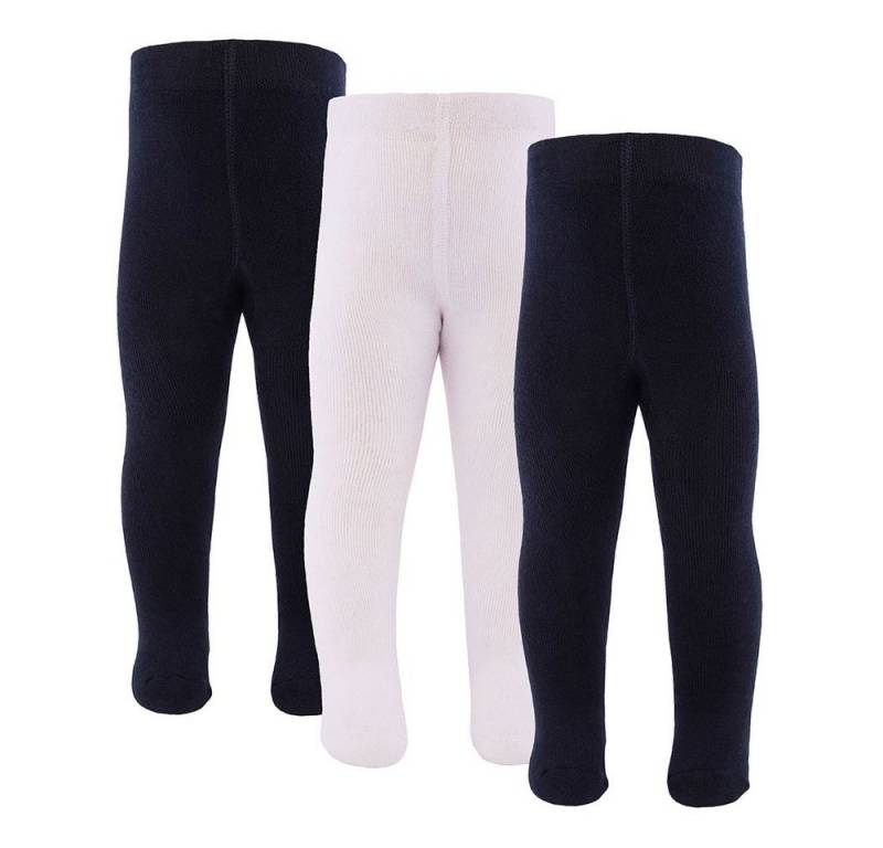 Ewers Strumpfhose Strumpfhose 98% Baumwolle (3 St. 3er-Set) 98% Baumwolle, 2% Elasthan von Ewers