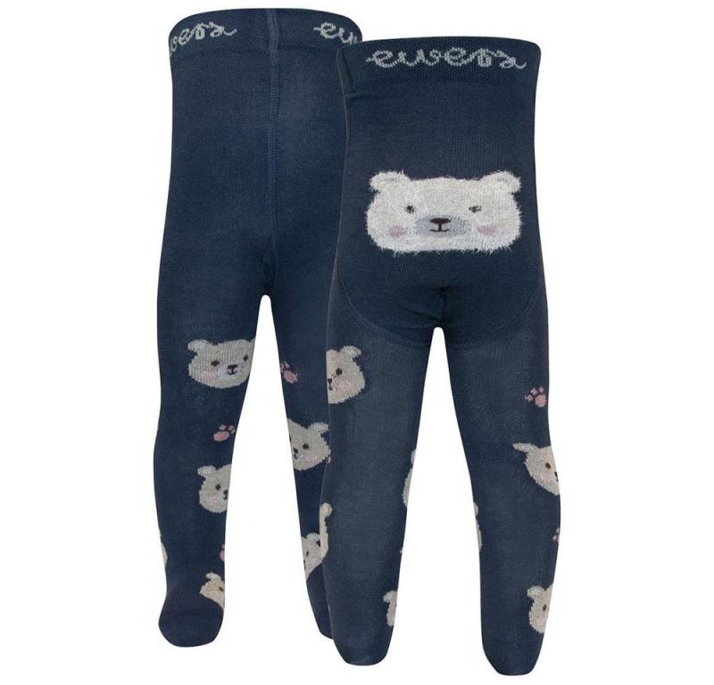 Ewers Strumpfhose Strumpfhose Bär/Ringel (1 St. 1er-Pack) 75% Baumwolle, 23% Polyamid, 2% Elasthan von Ewers