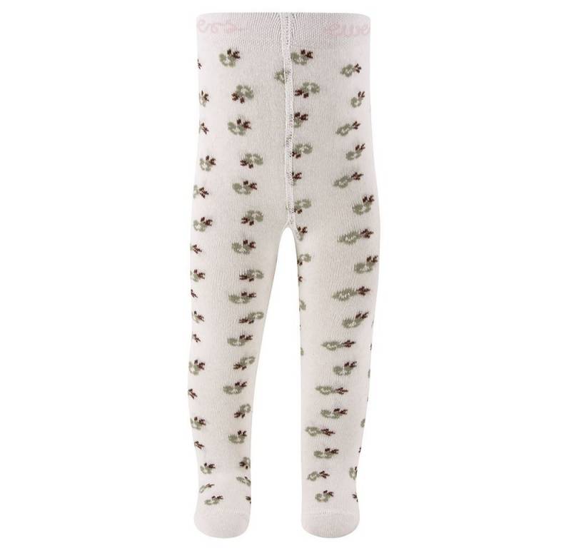 Ewers Strumpfhose Strumpfhose Blümchen allover 80% Baumwolle, 18% Polyamid, 2% Elasthan von Ewers