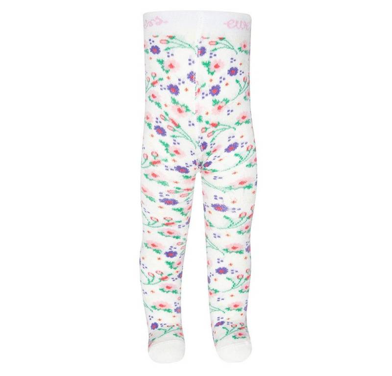 Ewers Strumpfhose Strumpfhose Blümchen 80% Baumwolle, 18% Polyamid, 2% Elasthan von Ewers