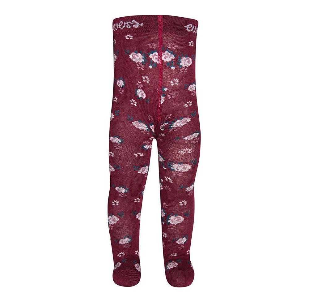 Ewers Strumpfhose Strumpfhose Blumen allover 78% Baumwolle, 19% Polyamid, 3% Elasthan von Ewers