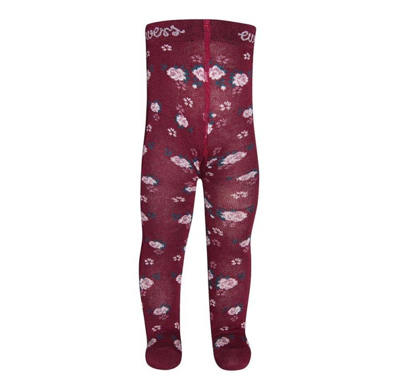Ewers Strumpfhose Strumpfhose Blumen allover 78% Baumwolle, 19% Polyamid, 3% Elasthan von Ewers