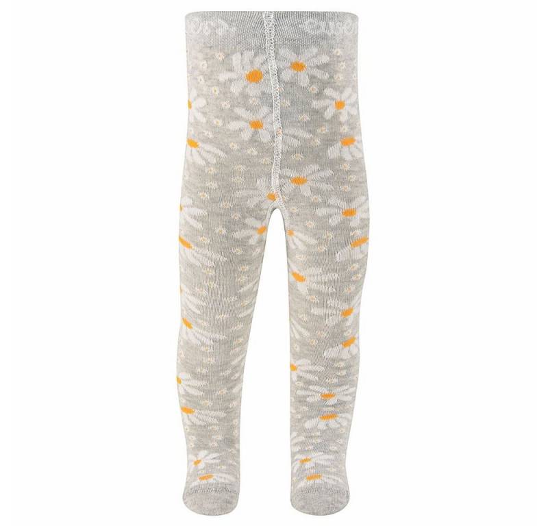 Ewers Strumpfhose Strumpfhose Blumen allover 80% Baumwolle, 18% Polyamid, 2% Elasthan von Ewers