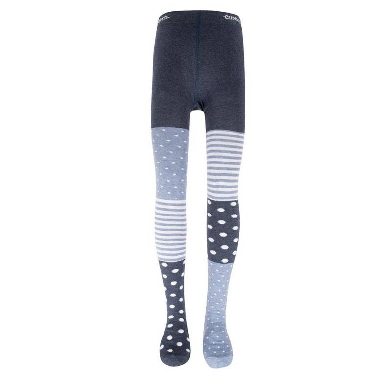 Ewers Strumpfhose Strumpfhose Flipside Punkte/Ringel 80% Baumwolle, 18% Polyamid, 2% Elasthan von Ewers