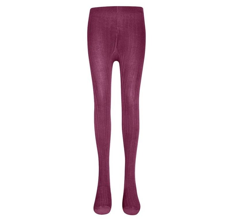 Ewers Strumpfhose Strumpfhose GOTS Damen Rippe 98% Baumwolle kbA, 2% Elasthan von Ewers