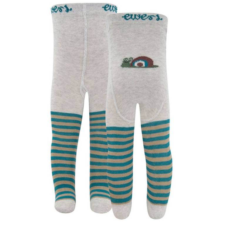 Ewers Strumpfhose Strumpfhose GOTS Schnecke 98% Baumwolle kbA, 2% Elasthan von Ewers