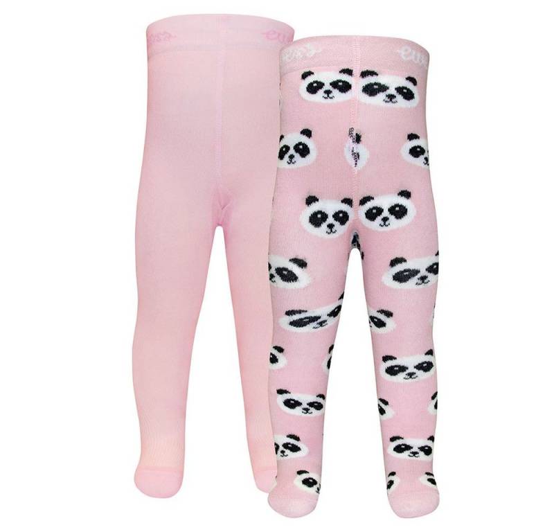 Ewers Strumpfhose Strumpfhose 2er Pack Panda (2 St. 2er-Set) 78% Baumwolle, 19% Polyamid, 3% Elasthan von Ewers